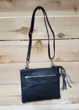 Cowhide Crossbody Clutch Purse #104