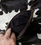 Cowhide Wristlet Clutch #41